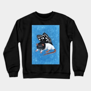 Marbled White Ratterfly Crewneck Sweatshirt